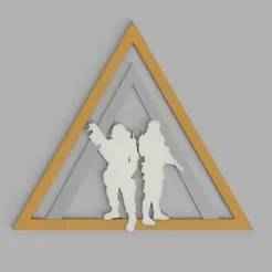 Decorative triangle - Airsoft, Esport