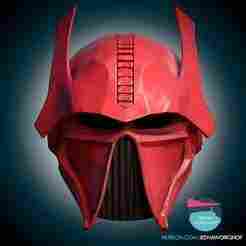 Defiler Helmet 3D Print Files (Empire at War: Forces of Corruption)