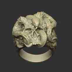 Demon devil Dracula monster beast horn thorn ghost  death skull