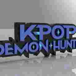 Demon Hunter kpop logo