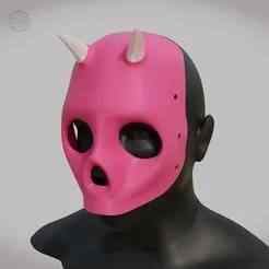 DEMON MASK 2 HALLOWEEN