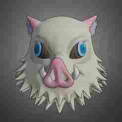 Demon Slayer Inosuke Hashibira Boar Mask for Cosplay