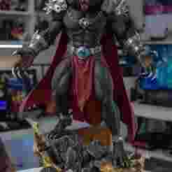 demon wolf warrior stl