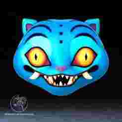 Derpy Tiger Mask 3D Printer STL File