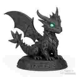 Desktop Guardian Dragon - 3D Decorative Figurine