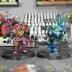 Destiny Bond brothers statues