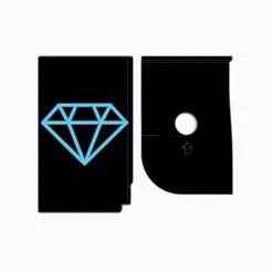 Diamond Business Card Holder