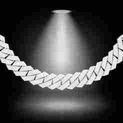 DIAMOND PRONG LINK CUBAN