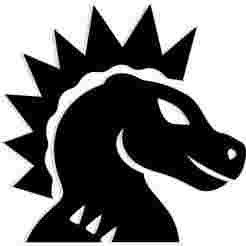 dinosaur head with a crown shaped from its spikes 1 - 2D/3D Wall Art STL+SVG For CNC Router, Plasma, Waterjet, Laser & 3D Printer