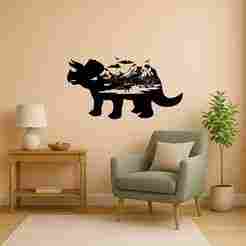 Dinosaurs - Wall Art Onecolor