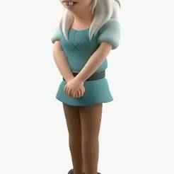 disenchantment princess bean hq figurine model 3d printable cartoon
