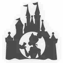 DISNEY CASTLE The princess and the frog