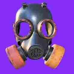 Distressed Gas Mask