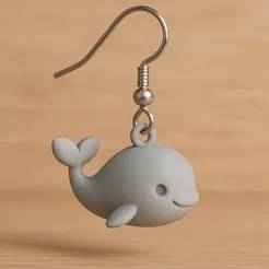 🐋 DIY Cute Whale Earring