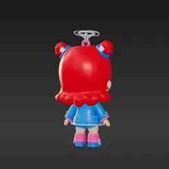 DIY K-Pop Fan Chibi Keychain STL - Customizable Stage Idol Figurine for Enthusiasts