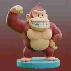 Donkey Kong - 3D figure Infinity/Disney style (100 mm)