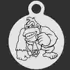 Donkey Kong Keyring