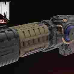 DOOM Eternal PlasmaGun 3D print model