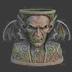 Dracula Planter Pot