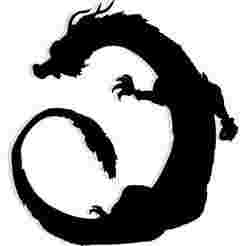 dragon forming a circular cloud 1 - 2D/3D Wall Art STL+SVG For CNC Router, Plasma, Waterjet, Laser & 3D Printer
