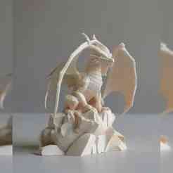 Dragon Guardian Statue