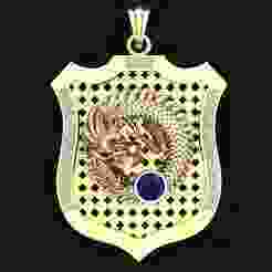 Dragon Pendant - Mens Pendant - N911705