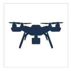 Drone decoration with camera - 2D Art