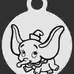 Dumbo Keyring