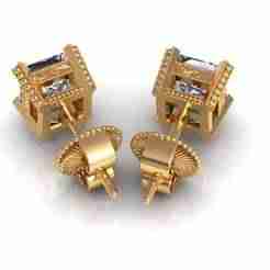 Earring Diamond for Woman Princess75