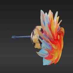 Easy-Print Helical Wind Catcher - Outdoor Kinetic Decoration