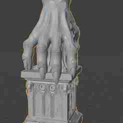Eerie Grave Hand - Gothic 3D Print Statue!