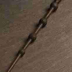 Elder Wand 3D Model – Detailed Wizard Wand for Cosplay, Halloween & RPG Fans