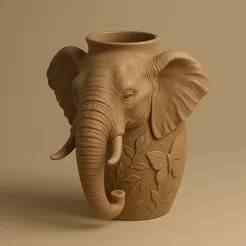 Elephant Trunk Vase