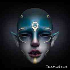 ELF Mask Cosplay