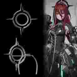 Ember - Head Accesory - Arknights Endfield Cosplay Prop