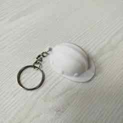 Engineer helmet key ring - Key ring for engineer