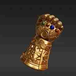 Epic Fantasy Gauntlet Keyring Pendant - Intricate Gem-Encrusted Mystic Hand Mini Statue for Keys