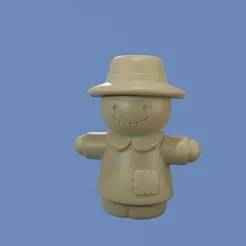 Espantapájaros Chibi / Chibi Scarecrow (STL)