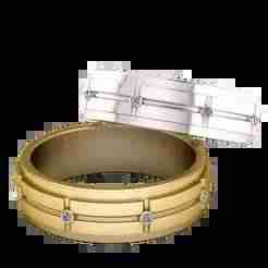 Eternity Line Diamond Band