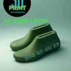 "EU 23 Digital Shoe Lasts | 3D Shoe Base".