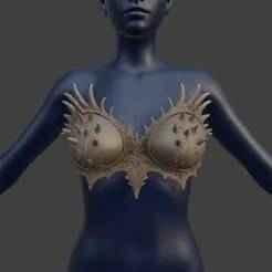 Evil Queen’s Spiked Armor Bra