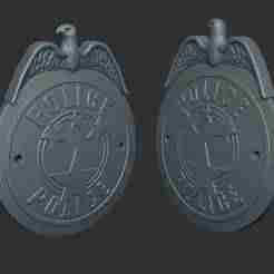 Evil Within: Police Officer Badge