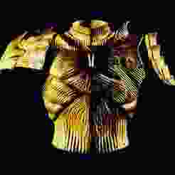 EXECUTOR COSPLAY - ELDEN RING NIGHTREIGN REPLICA FAN ART - CHESTPLATE-GORGET-PAULDRONS