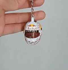 F1 helmet key rings