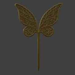 Fairy Wings Hairpin