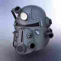 Fallout 3 - T51-b Power Armour Helmet