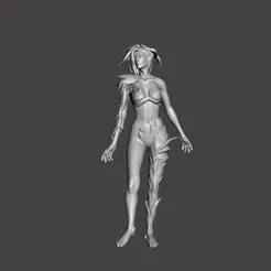 FAN ART Alexia Ashford Residual Evil CODE VERONICA BOSS