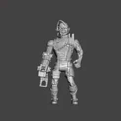 FAN ART Terminator Tek War Cyborg retro Terminator Tek