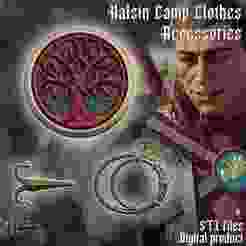 Fantasy Halsin Camp Clothes Cosplay Accessories Outfit Baldurs Gate 3