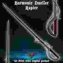 Fantasy Wyll Harmonic Dueller Rapier Baldrus Gate 3